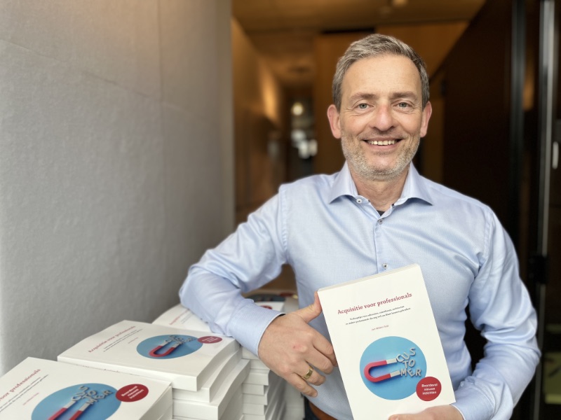 Jan-Willem Seip met vernieuwde uitgave boek Acquisitie voor professionals